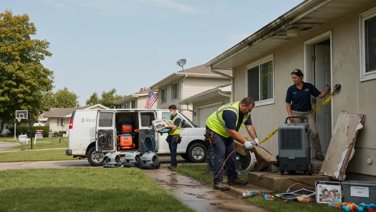 Water Damage Restoration in Herndon, PA near me